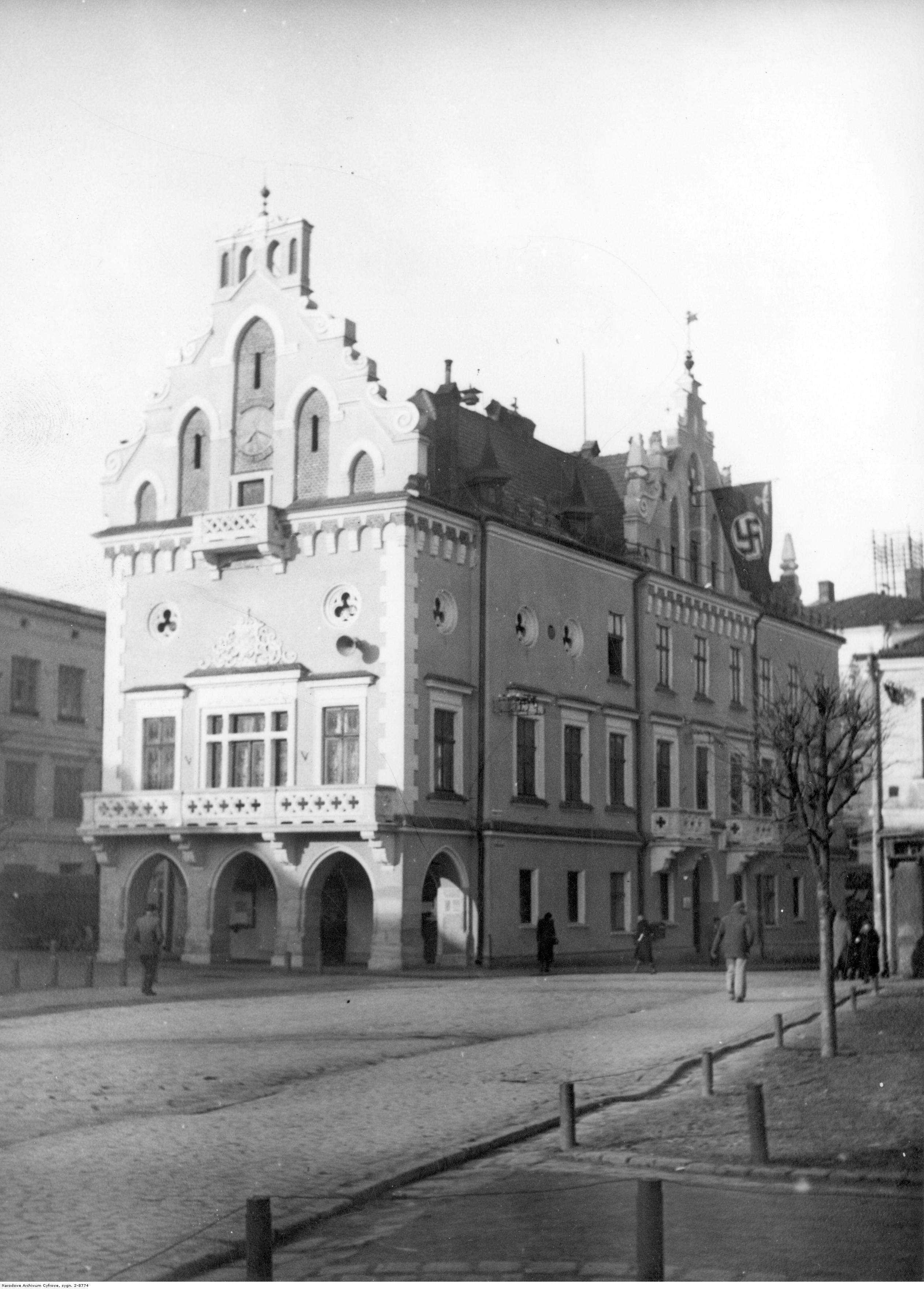 Ratusz w Rzeszowie, rok 1939-1945