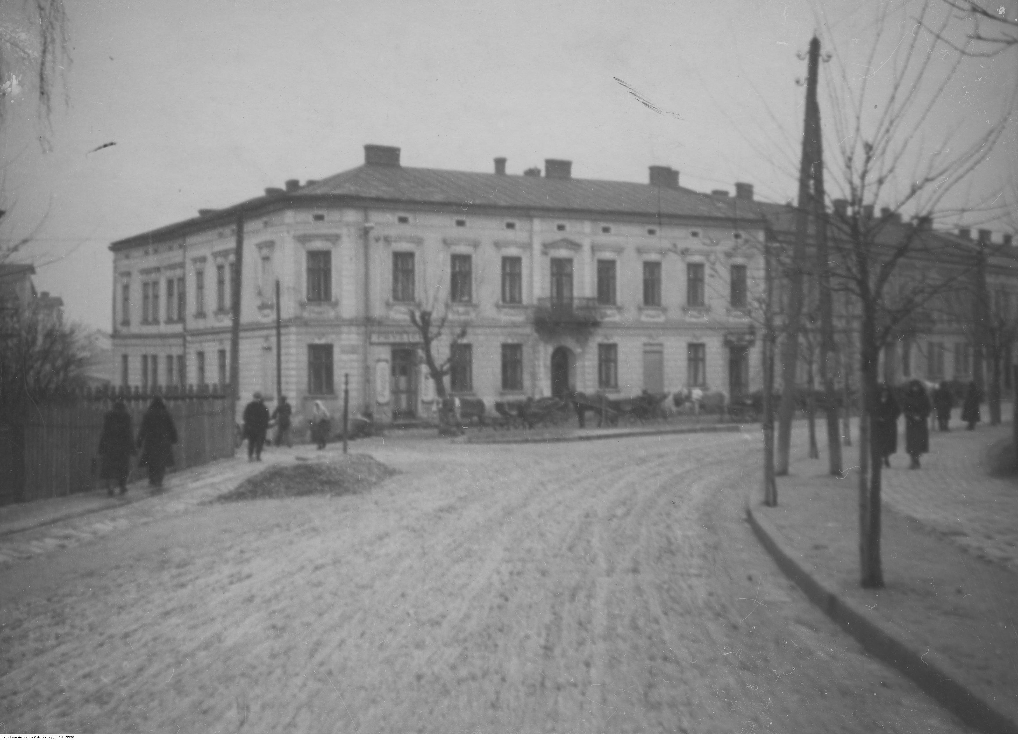 Widok kamienicy Mazura w Rzeszowie, rok 1918- 1932