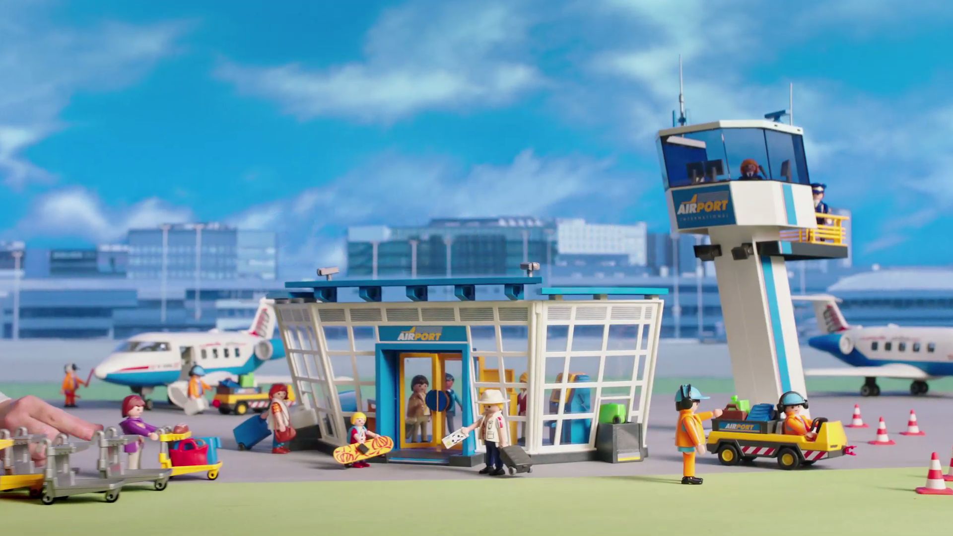 Playmobil City Flughafen (Polnischer Sprecher)