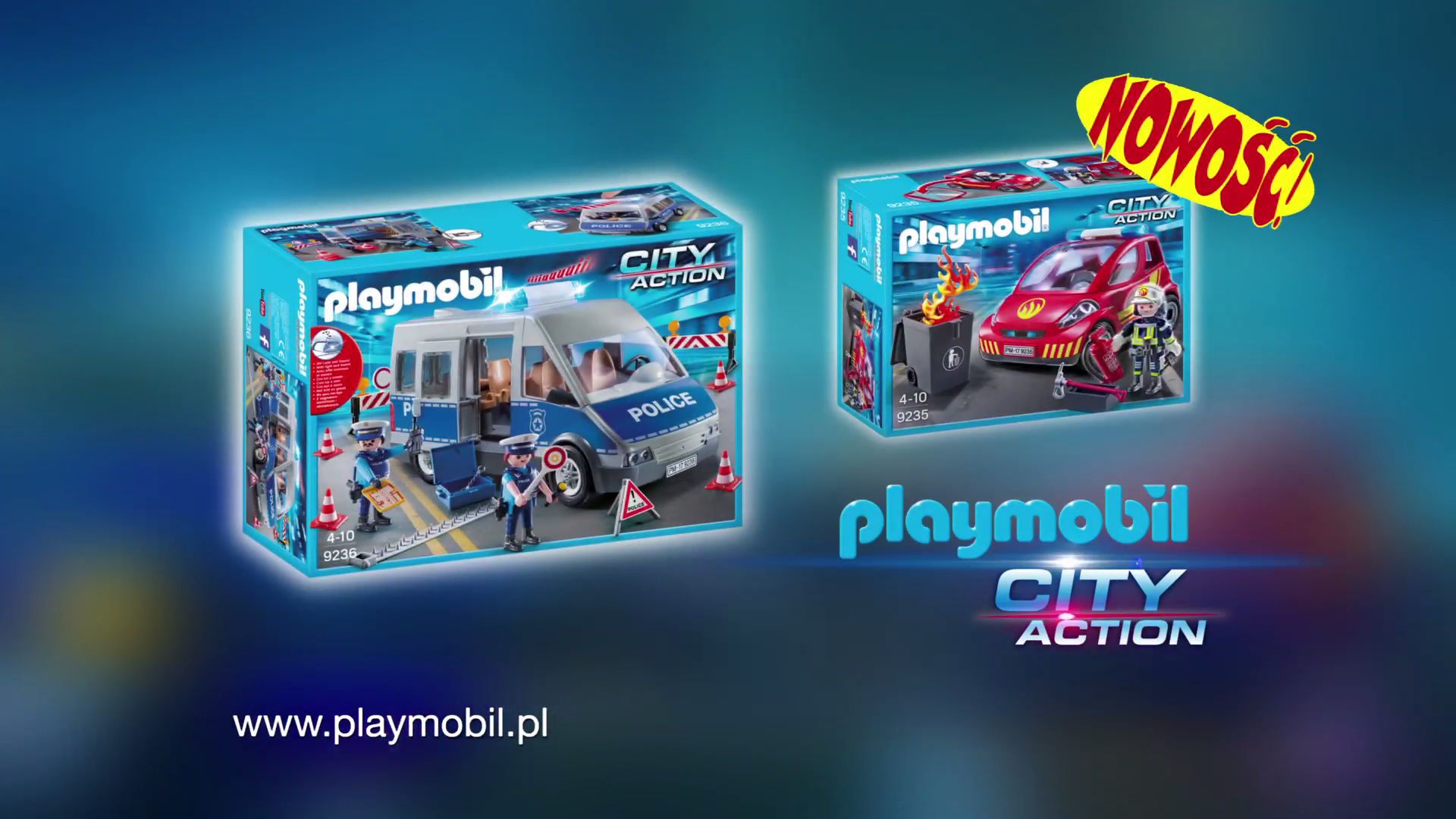 Playmobil nowa policja i straż pożarna (nagrania głosowe)